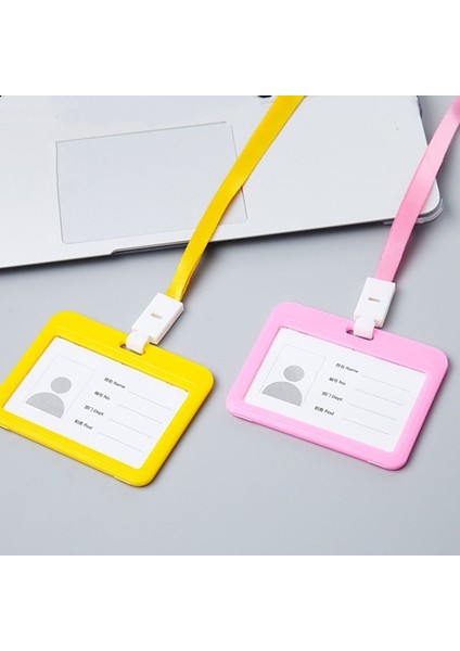 Rastgele Stil Renkli Plastik Otobüs Kimlik Kartı Tutucu Kılıf Boyun Askısı Ipi Kart Sahibinin Hemşire Rozeti Tutucu Hemşire Aksesuarları (Yurt Dışından) modelleri