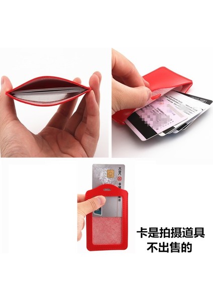 A10 Stili Yüksek Li Et Dikey Kart Kol Kredi Kartı Rozeti Tutucu Boyunluklar Hemşire Adı Etiketi Kimlik Kartı Sahibi Kart Sahibi (Yurt Dışından) fırsatları