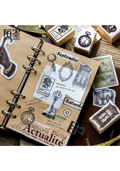 Bifeng Shop No.14 Tarzı Vintage Gotik Taç Tüyü Ahşap Damga Dıy Zanaat Ahşap Lastik Damgalar Scrapbooking Kırtasiye Için Scrapbooking Standart Damga (Yurt Dışından)