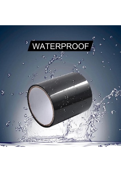 Şeffaf Stil Evrensel Su Geçirmez Siyah Silikon Tamir Bandı Yapıştırma Su Borusu Tamir Bandı Güçlü Boru Hattı Conta Onarım Bandı (Yurt Dışından) indirimleri