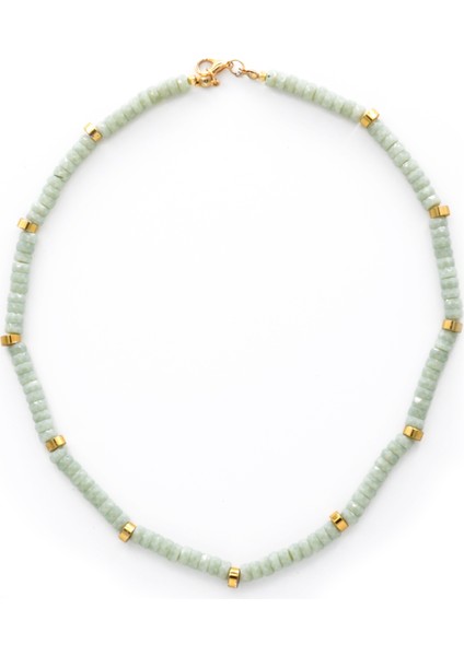 Yeşil Taş Sarı Detay