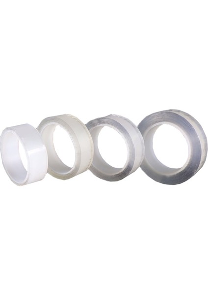 2mm GENIŞLIK3CM UZUN5M Stili Şeffaf Velcro Nano Bant Yıkanabilir ve Yeniden Kullanılabilir Çift Taraflı Yapıştırıcı Yapıştırıcı Mobilya Için Evrensel Kanca Bant (Yurt Dışından) fırsatları