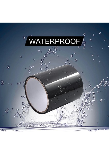 Siyah Stil Su Geçirmez Silikon Performans Onarım Bandı Kendinden Yapışkanlı Güçlü Siyah Kauçuk Silikon Yapıştırma Bandı Kendinden Eriyen Tel Bant (Yurt Dışından) indirimleri