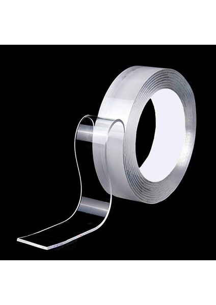 5CMX1M Nano Stili Moda Nano Bant Yıkanabilir Yeniden Kullanılabilir Çift Taraflı Bant Yapıştırıcı Nano Izsiz Etiket Çıkarılabilir Evrensel Diskler Tutkal (Yurt Dışından)