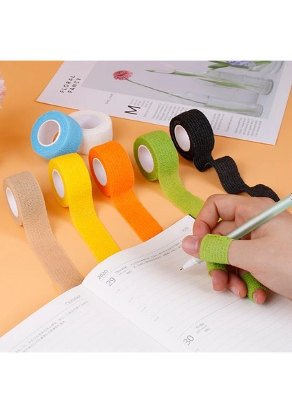 Bd4 Stili 1x 2.5cmx4.6m Dokumasız Elastik Kendinden Yapışkanlı Bandaj Aşınma Önleyici Bant Parmak Eklemi Diz Ilk Yardım Için Renkli Spor Sarma Bandı (Yurt Dışından) fiyatları