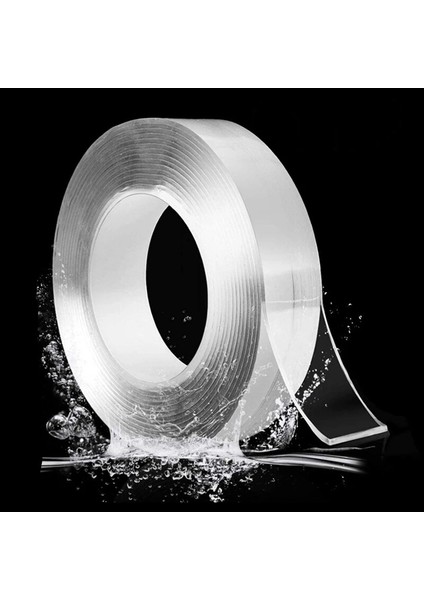 10X20CM Tuzak Stili Transparan Yeniden Kullanılabilir Bant Aletler Için Çift Taraflı Yapıştırıcı Traceless Nano Temizlenebilir Tutkal Aleti (Yurt Dışından) fırsatları