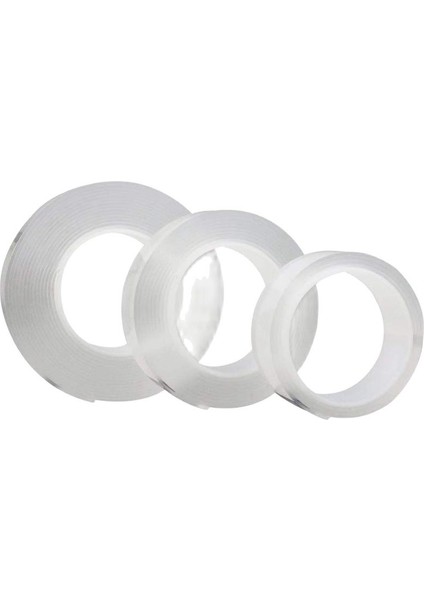1mm GENIŞLIK3CM UZUN5M Stili Şeffaf Velcro Nano Bant Yıkanabilir ve Yeniden Kullanılabilir Çift Taraflı Yapıştırıcı Yapıştırıcı Mobilya Için Evrensel Kanca Bant (Yurt Dışından) modelleri