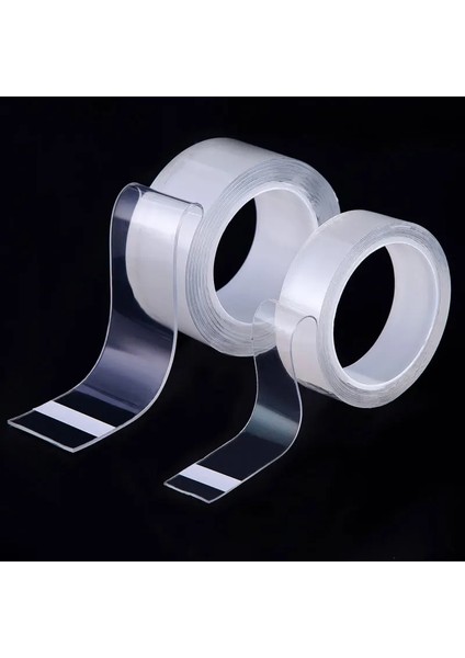 Fildişi Tarzı Moda Nano Bant Yıkanabilir Yeniden Kullanılabilir Çift Taraflı Bant Yapıştırıcı Nano Izsiz Etiket Çıkarılabilir Evrensel Diskler Tutkal (Yurt Dışından) fırsatları