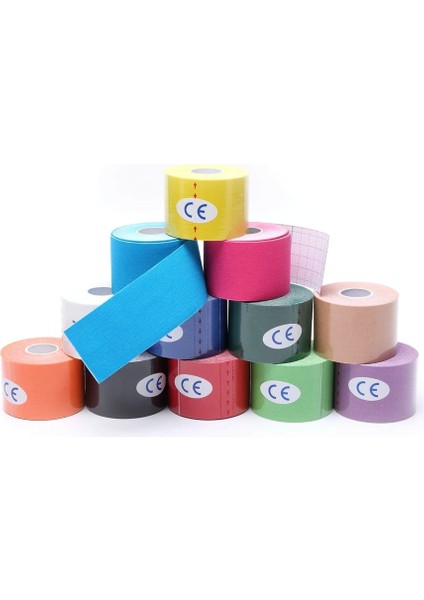 Kırmızı 1 Adet Tarzı Lld 5CMX5M Kinesiyoloji Bandı Nefes Alabilir Yastık Yapıştırıcı Alçı Yara Hemostaz Etiket Bandı Ilk Yardım Bandajı (Yurt Dışından) modelleri