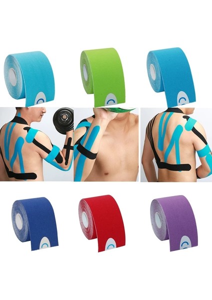 Kırmızı 1 Adet Tarzı Lld 5CMX5M Kinesiyoloji Bandı Nefes Alabilir Yastık Yapıştırıcı Alçı Yara Hemostaz Etiket Bandı Ilk Yardım Bandajı (Yurt Dışından) indirimleri