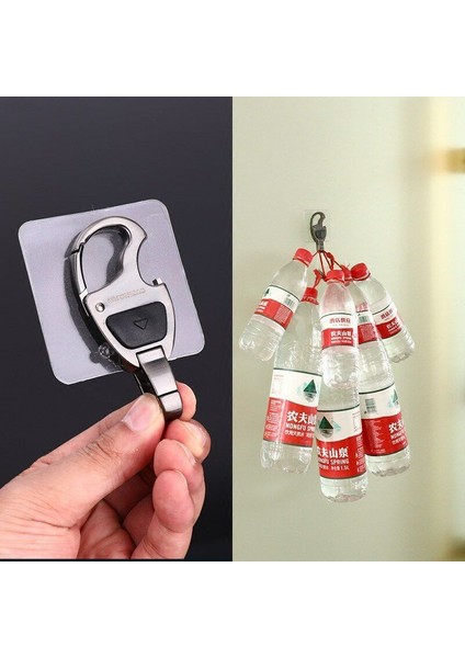 Yuvarlak 8X8CM 5 Adet Stil Nano Çift Taraflı Yapışkan Bant Şeffaf Kendinden Yapışkanlı Su Geçirmez Bant Mutfak Yapıştırıcı Banyo Duvar Kancası Düzeltme Bandı (Yurt Dışından) modelleri
