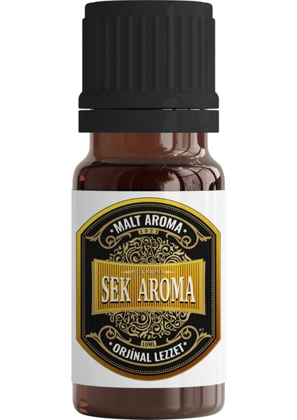 Sek Aroma Iskoç Malt Hazır Karışım Viski Kiti - Iskoç Malt Hazır Karışım Viski Aroması 10 ML (1 Litreye Uyumlu)+Test Kiti Hediyeli