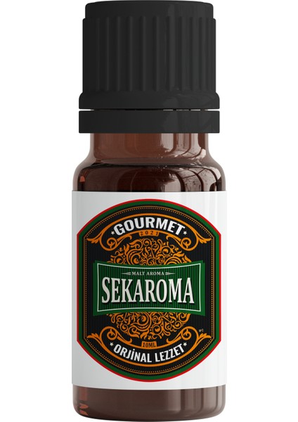 Sek Aroma Gourmet Malt Hazır Karışım Viski Kiti - Gurme Malt Hazır Karışım Viski Aroması 10 ML (1 Litreye Uyumlu)+Test Kiti Hediyeli