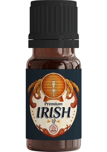 Sek Aroma Irish Premium Malt Hazır Karışım Viski Kiti - Irish Premium Malt Hazır Karışım Viski Aroması 10 ML (1 Litreye Uyumlu)+Test Kiti Hediyeli