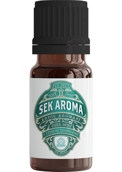 Sek Aroma Cin Kiti-Ardıç Aroması 15 ML (5 Litreye Uyumlu)+Test Kiti Hediyeli