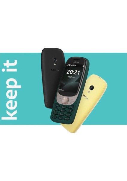 6310 Tuşlu Kameralı Cep Telefonu Yeşil indirimleri