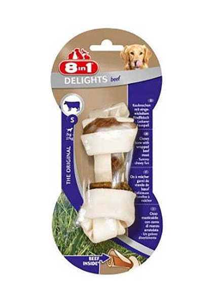 Delights Bones Biftekli Köpekler Için Ağız Bakım Kemiği Small modelleri