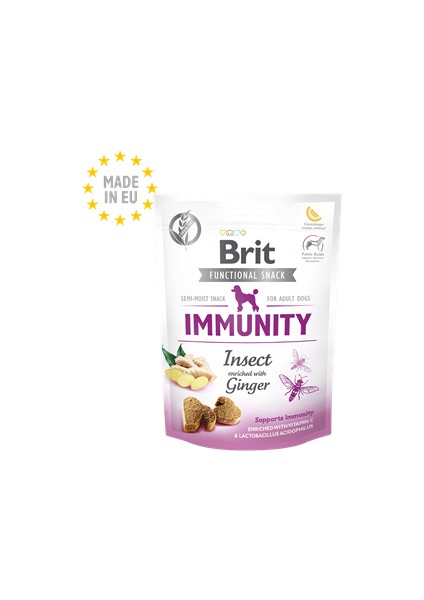 Immunity Zencefilli ve Böcekli Bagışıklık Destekleyeci Köpek Ödülü 150 gr modelleri