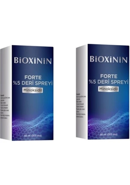 Bioxini n Forte  5 Deri Spreyi 2 Adet Yeni Ambalaj