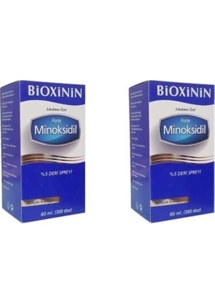 Bioxini n Forte  5 Deri Spreyi 2 Adet Yeni Ambalaj