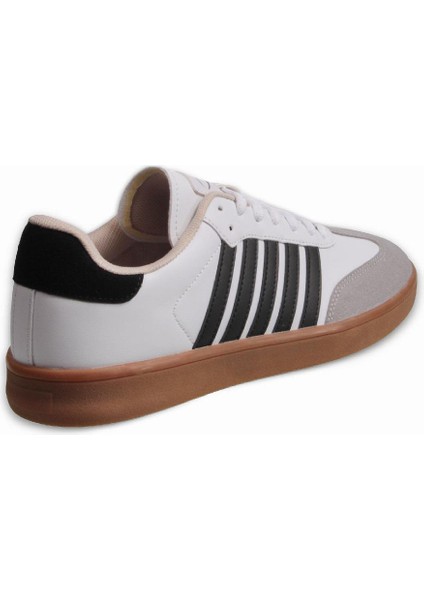 Mp Urbanglide Luxe Erkek Bağcıklı Beyaz-Siyah Sneaker