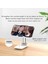 Z57-LIFT-BEYAZ Stili Z57 Masaüstü Telefon Standı Katlanır Evrensel Tablet Telefon Tutucu Tembel Ipad Canlı Web Dersi Braketi Teleskopik Metal Taşınabilir (Yurt Dışından) 5