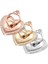 Mor Tarzı Cep Telefonu Parmak Yüzük gr Derece Dönebilen Aşk Sevimli Akıllı Telefon Standı Aşk Cuteholder Soket Metal Araba Montaj Standı (Yurt Dışından) 2