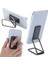 A-Gümüş Tarzı 360 Döndürme Katlanabilir Cep Telefonu Standı Geri Ultra Tonlu Zil Tutucu Masa Metal Parmak Kickstand Için Çok Açılı Taşınabilir (Yurt Dışından) 2