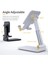Gümüş Tarzı Cep Telefonu Tutucu Standı Ayarlanabilir Tablet Standı IPhone IPad Için Masaüstü Tutucu Dağı (Yurt Dışından) 5