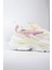 - 29891 Bej Kalın Taban Kadın Sneakers 5