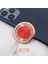Kırmızı Stil Lüks Metal Cep Telefonu Soket Tutucu Evrensel 360 Derece Döndürme Parmak Yüzük Tutucu IPHONE12 Pro Max Martphone Için Manyetik (Yurt Dışından) 2