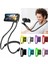 No.6 Tarzı Cep Telefonu Tutacağı Asılı Boyun Tembel Cep Telefonu Montaj Aksesuarları Ayarlanabilir 360 Derece Telefon Tutacağı iPhone Için Stand (Yurt Dışından) 2
