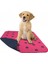 4 Katlı Yıkanabilir Emici Köpek Pedi Bordo Pati Baskılı ( 100X100 Cm.) 1