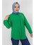 By Coolest Butik 23169 Kuş Nakış ve Taş Detaylı Poplin Kumaş Gömlek 2