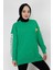 23009 Kolları Nakış Detaylı 2 Iplik Sweatshirt 1