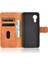 Kart Tutucu Kickstand Kart Deri ile Samsung Galaxy Xcover 5 Için Kılıf (Yurt Dışından) 5