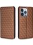Apple iPhone 13 Pro Max Cüzdan Hakiki Deri Darbeye Dayanıklı Tpu Kılıf Standı Dayanıklı Flip Kitap Katlanır (Yurt Dışından) 4