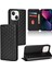Apple iPhone 13 Mini Cüzdan Hakiki Deri Darbeye Dayanıklı Tpu Kılıf Standı Dayanıklı Flip Kitap Katlanır (Yurt Dışından) 2