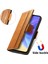 Vıvo V21E 5g Cüzdan Kılıfı, Kart Tutuculu Pu Deri Flip Kılıf Rfıd Engelleme Kickstand Telefon Kapağı (Yurt Dışından) 4