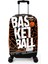 Basketbol Desenli Kabin Boy Valiz (50CM) 16545 1