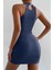 Vücuda Oturan Diz Üstü Mini Örme Elbise 2