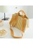 Sarı Stil Moda Çizgili Kadın Omuz Çantası Kore Tarzı Kanvas Sling Çanta Küçük Kare Crossbody Çanta Anne Basit Seyahat Çantaları (Yurt Dışından) 1