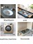 Gri Stil 50CM 6 Renk Silikon Banyo Su Tutma Şeridi Kaymaz Kuru Islak Ayırma Duş Barajı Sel Bariyeri Kapı Alt Sızdırmazlık Şeridi (Yurt Dışından) 4