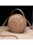 Kırmızı Stil Tasarım Moda Kadın Yuvarlak Çanta Deri Kadın Dairesel Crossbody Omuz Messenger Çanta Bayan Çanta Kadın Bolsa Çanta (Yurt Dışından) 3