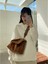 Kumral Tarzı 28CM X14CM X29CM Nubuk Pu Deri Flap Omuz Çantaları Kadınlar Için Vintage Geniş Askı Crossbody Çanta Büyük Kapasiteli Kadın Tasarımcı Çanta Tote Çanta (Yurt Dışından) 3