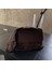Kumral Tarzı 28CM X14CM X29CM Nubuk Pu Deri Flap Omuz Çantaları Kadınlar Için Vintage Geniş Askı Crossbody Çanta Büyük Kapasiteli Kadın Tasarımcı Çanta Tote Çanta (Yurt Dışından) 5