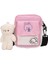 Pembe Tarzı Sadece Bir Çanta Tuval Omuz Kadın Çantası Küçük Kore Moda Messenger Crossbody Çanta Kız Öğrenciler Için Pamuklu Bez Kadın Çanta Bolsas (Yurt Dışından) 2