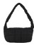 Siyah Stil 24X14X10CM Moda Uzay Ped Pamuk Kadın Omuz Baget Şekli Çanta Kadın Shopper Lady Kış Naylon Yastıklı Kış Kapitone Çanta Çanta (Yurt Dışından) 1