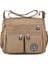 Haki Stili Kadın Naylon Omuz Çantaları Kadın Katı Fermuar Lüks Kadın Handag Tasarımcı Postacı Çantaları Yaz Plaj Crossbody Çanta Ana Kesesi (Yurt Dışından) 1