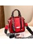 Kırmızı Stil Moda Pu Deri Bayan Çanta Kadın Messenger Çanta Tote Crossbody Omuz Çantası Boston El Çantaları Sıcak Satış Bolsa Feminina (Yurt Dışından) 1